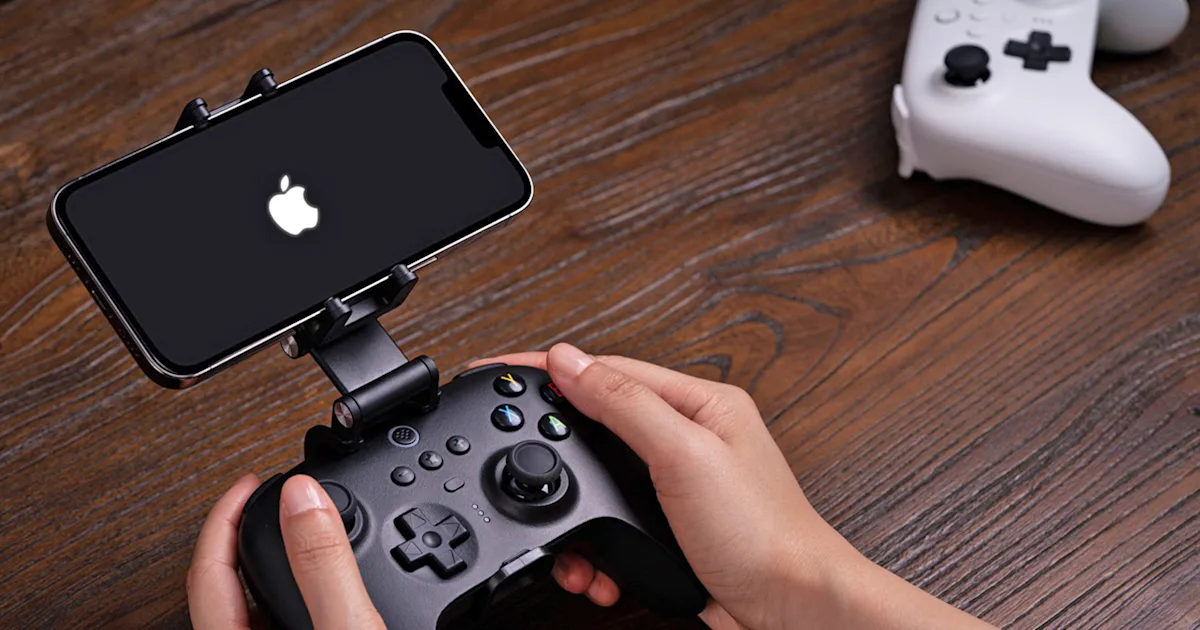 Featured image for Apple devices now compatible with 8BitDo controllers.