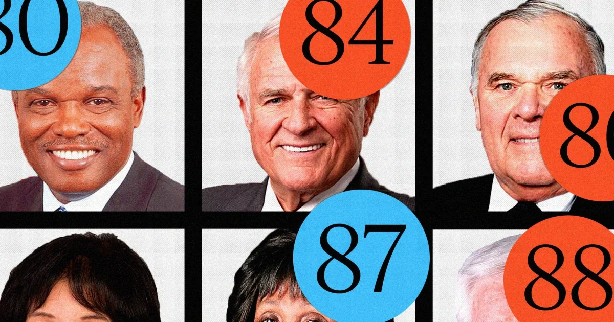 Silent Generation lawmakers race on as Congress grows older