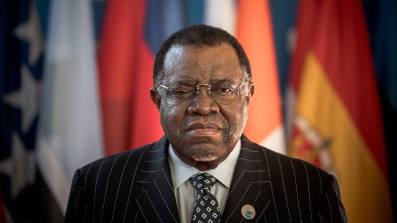 Featured image for "Namibia Mourns President Hage Geingob's Passing at 82"