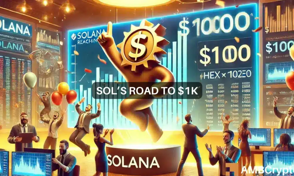 Featured image for "Solana's Potential Surge: From Memecoins to $1000"