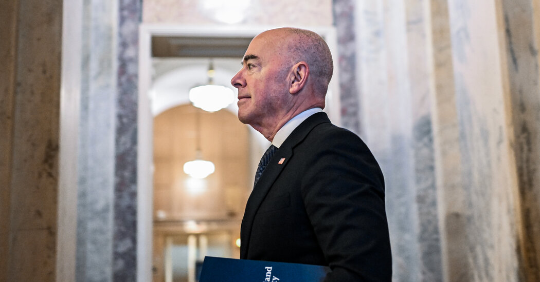 "House Republicans Face Tight Vote on Alejandro Mayorkas Impeachment"
