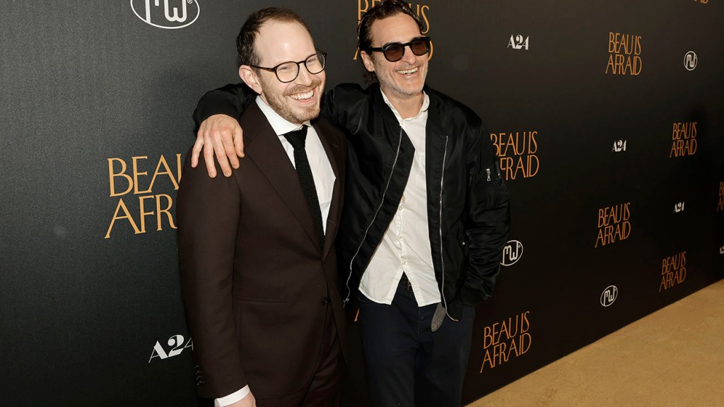Ari Aster's 'Beau Is Afraid' Premiere: Joaquin Phoenix and Mariah Carey Attend.