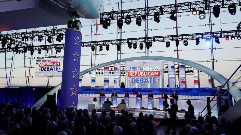 "Insights and Drama: Highlights from the Second Republican Presidential Debate"