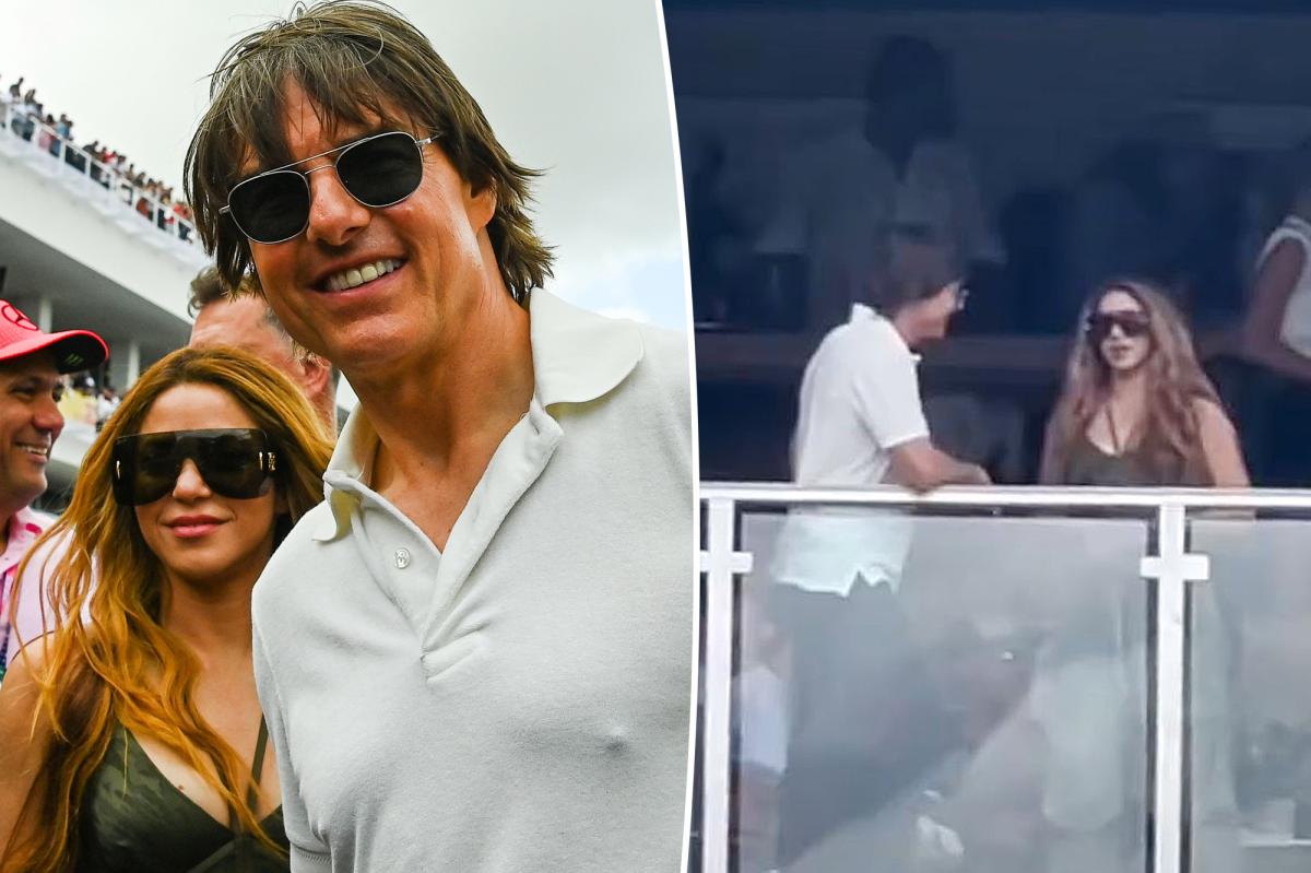 Tom Cruise and Shakira's Surprising Hangout at F1 Miami Grand Prix 2023