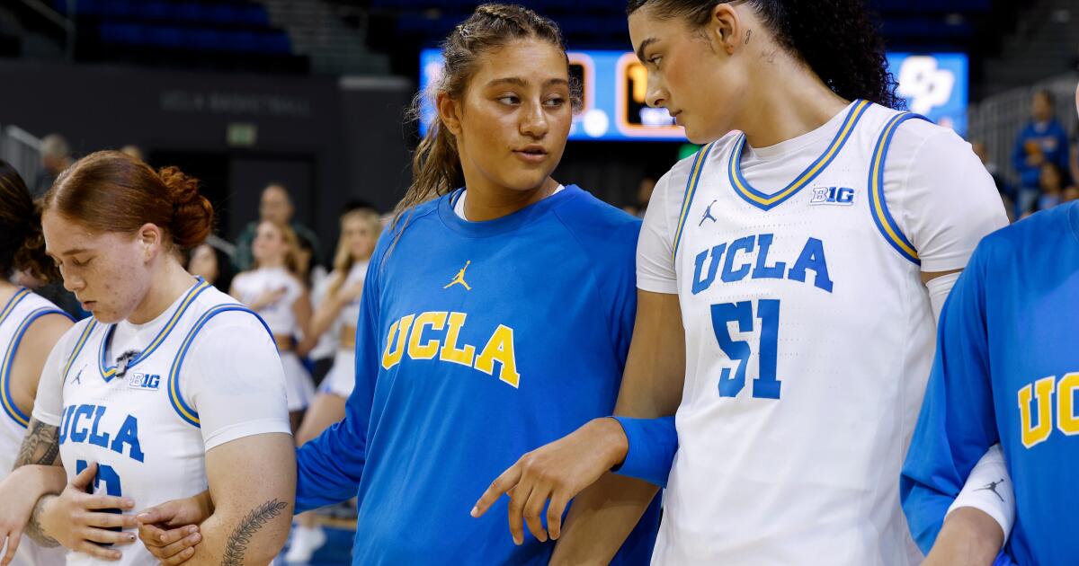 Featured image for UCLA Women’s Basketball Dominates Cal Poly in Sienna Betts’ Debut