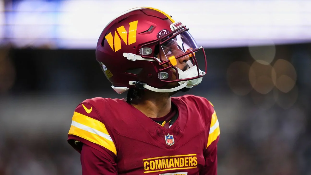 Commanders' QB Jayden Daniels Injured with Hamstring Issue in Loss to Cowboys