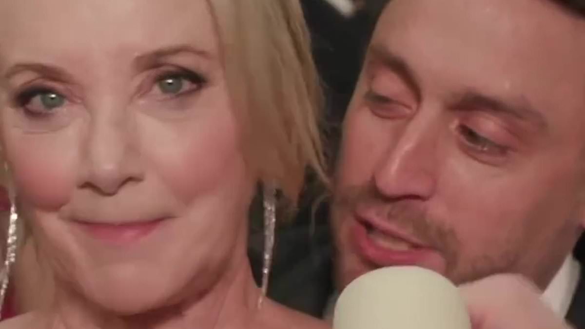 "Kieran Culkin's Cheeky Red Carpet Kiss at Emmys 2024"