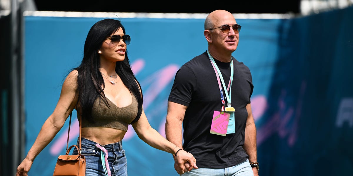 Featured image for "Jeff Bezos and Lauren Sanchez Attend Coachella with Lana Del Rey"
