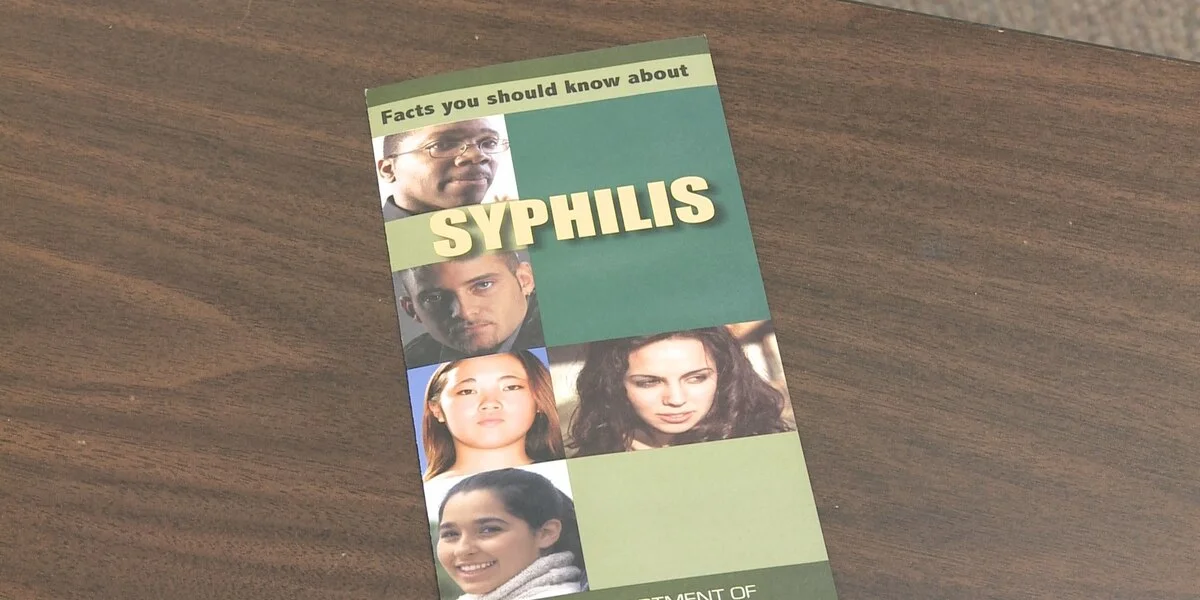 Surge in Syphilis Cases Reported by Health Department