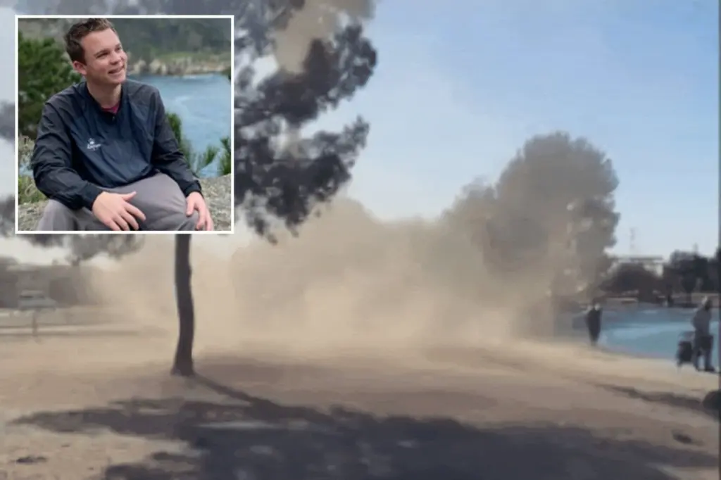 Featured image for Meteorologist's Close Encounter with Intense Dust Devil Caught on Video
