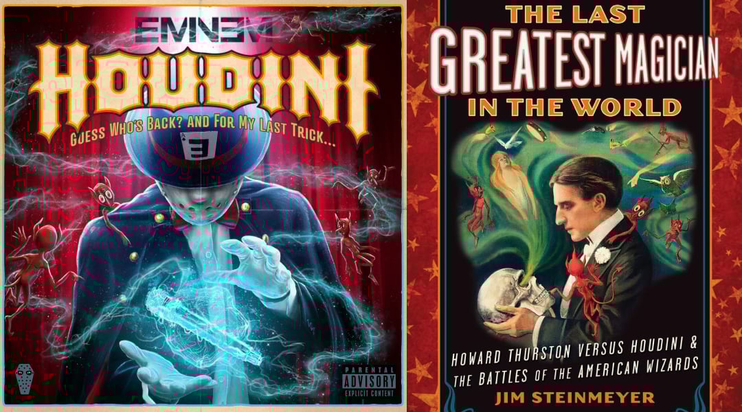 Featured image for Eminem Teases 'Houdini' Single from 'The Death of Slim Shady' Album