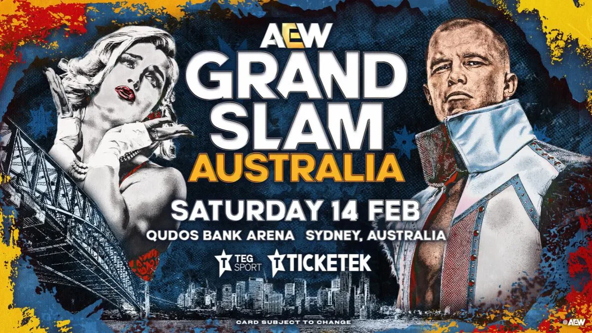 Spoilers: Debut Star and Triple Title Showdowns at AEW Grand Slam Australia 2026