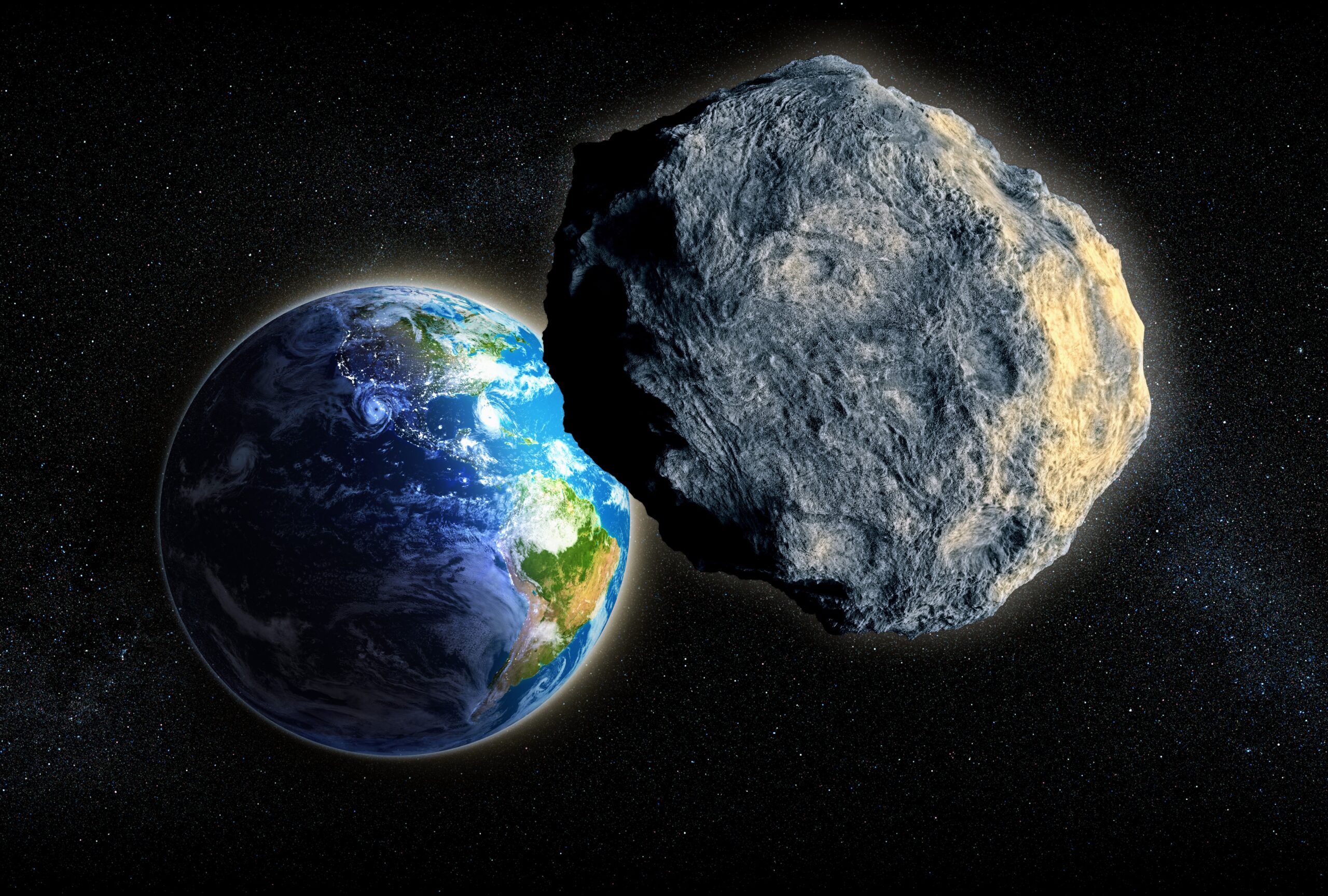 Asteroids of Unprecedented Size Approaching Earth at Unimaginable Speeds