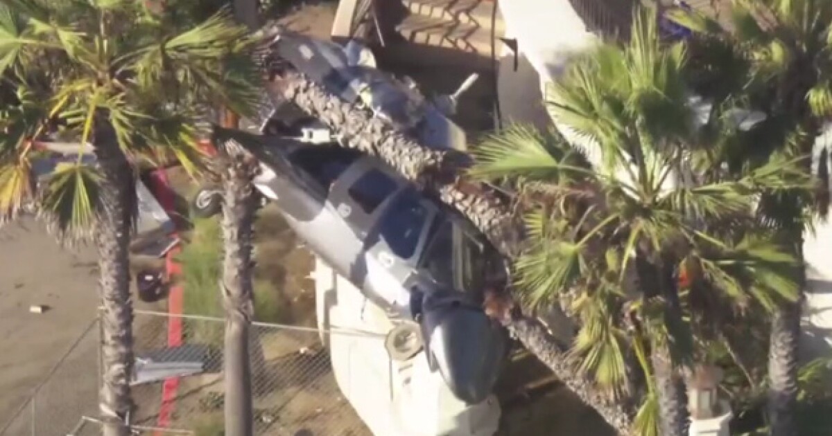 Featured image for Helicopter Crashes at Huntington Beach, Injuring Five