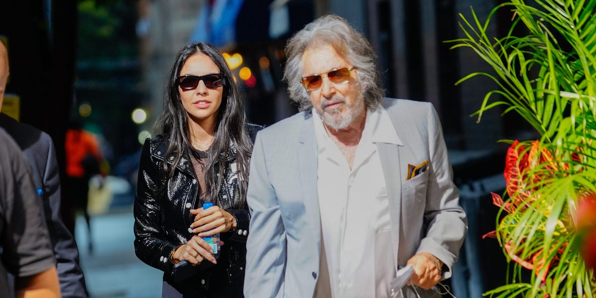 Featured image for Al Pacino to pay $30K a month in child support to girlfriend Noor Alfallah