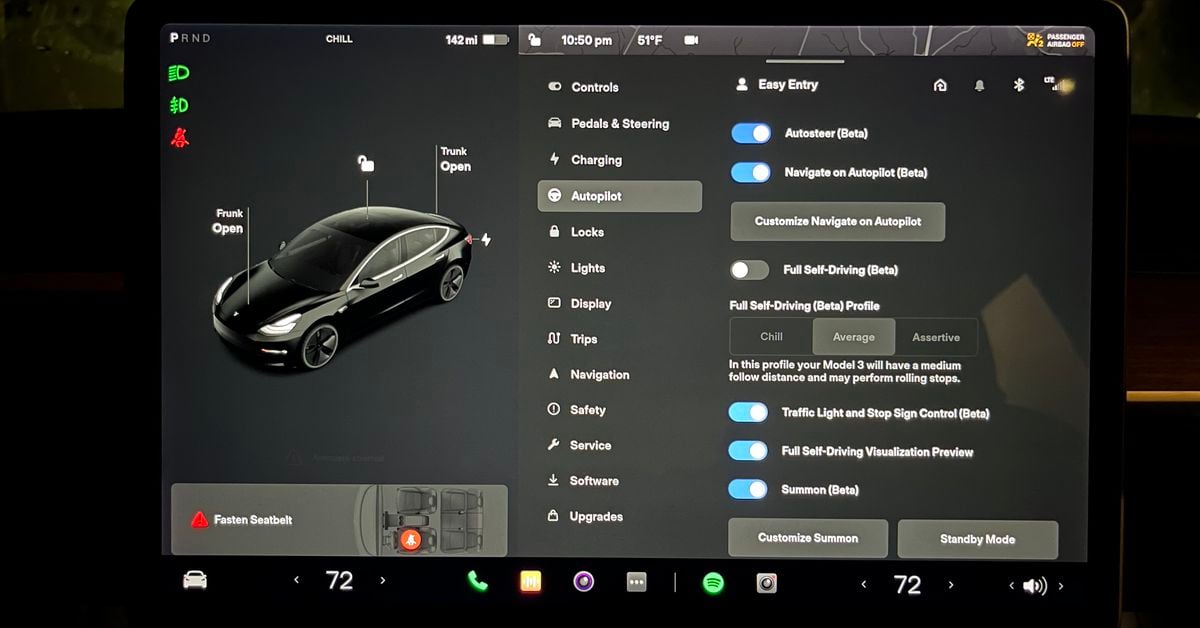 Featured image for "Hacker uncovers Tesla's secret 'Elon Mode' for hands-free Full Self-Driving"