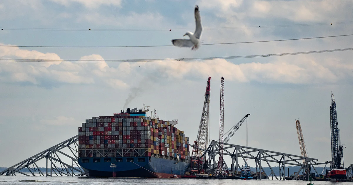 Featured image for "Baltimore Bridge Collapse: Crew Stranded as Engineers Plan Removal"