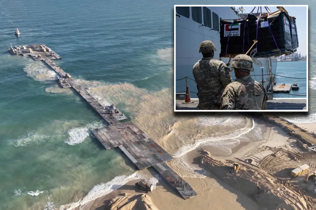 US Halts Gaza Aid as $320M Pier Sinks