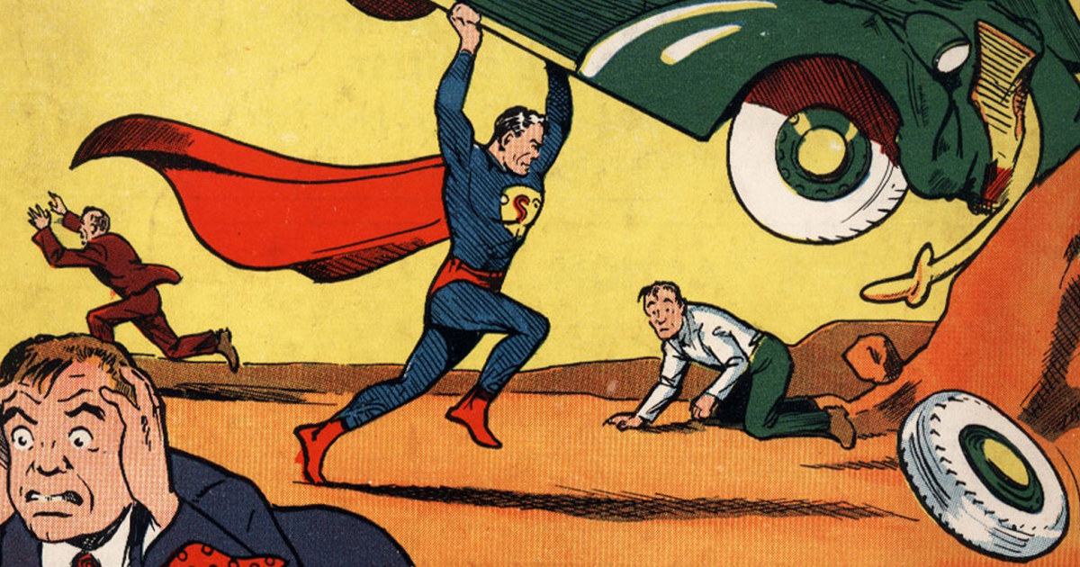 Featured image for "Superman's Debut Comic Sells for Record $6 Million"