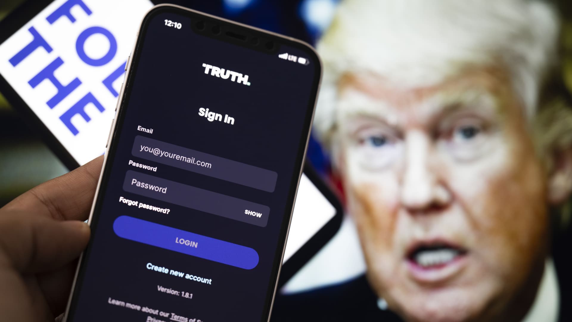 Featured image for "Trump Media Stock Plummets Amid Profitability Concerns"