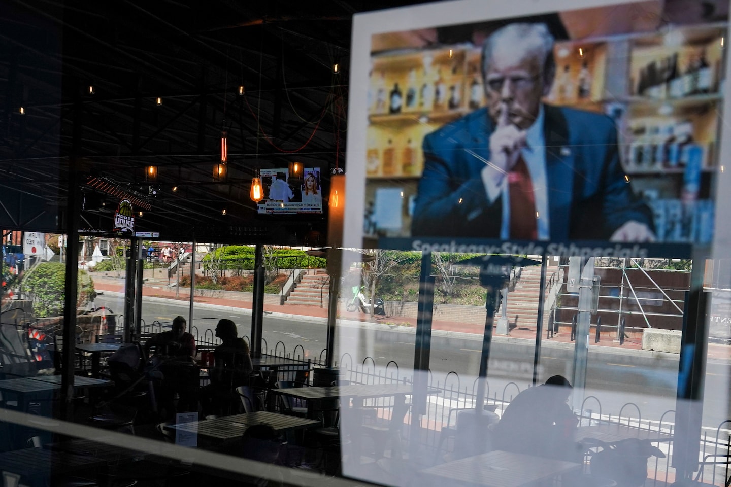 Mixed Reactions in D.C. to Trump's Arrest