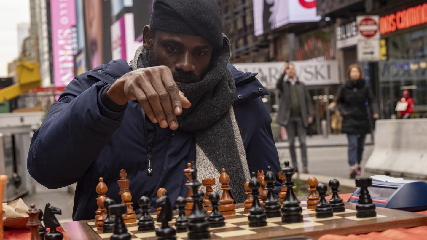 "Nigerian Chess Champion's Quest for Longest Marathon"