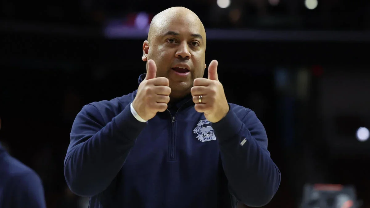 Notre Dame hires Micah Shrewsberry as new basketball coach from Penn State.
