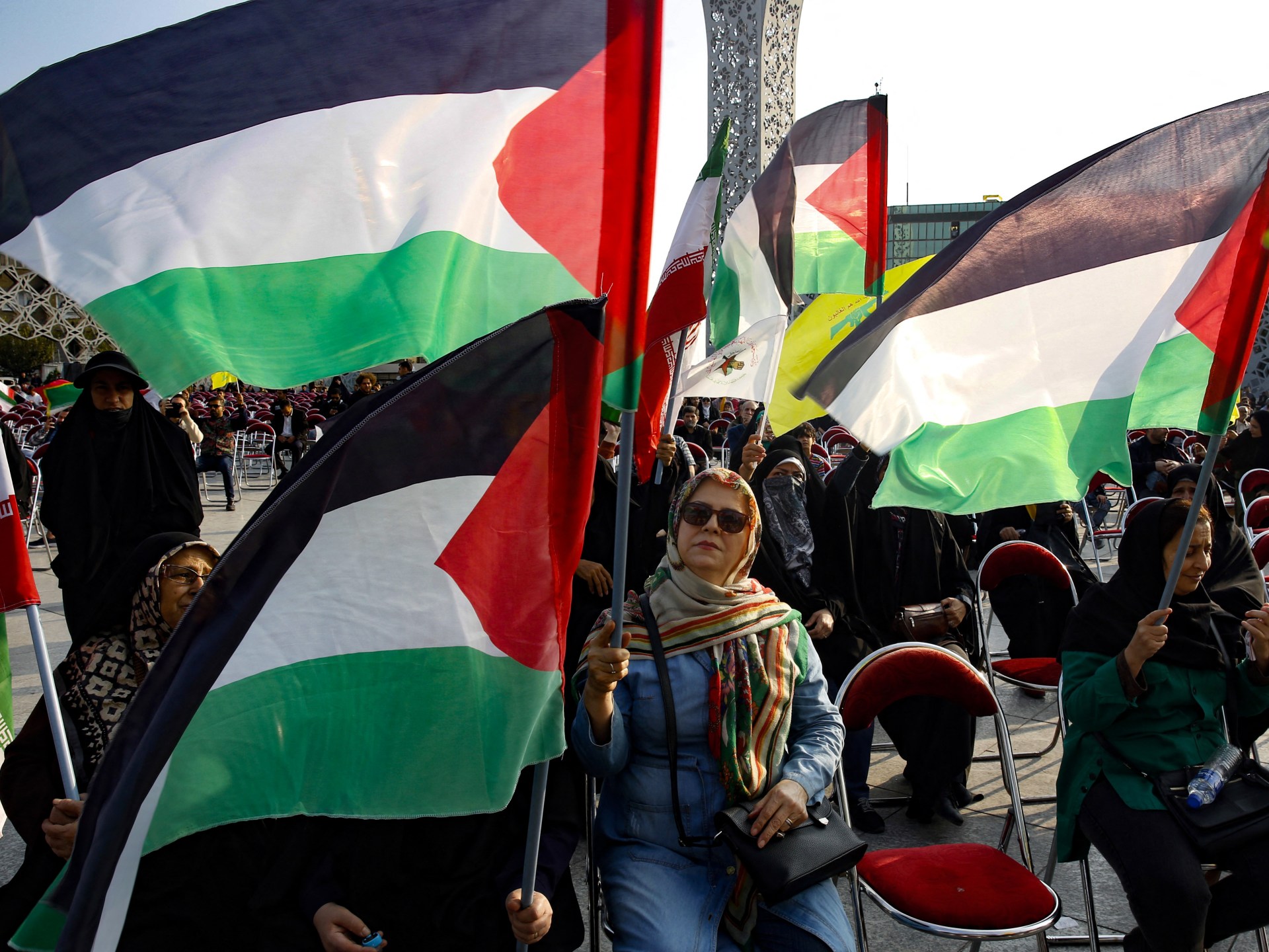 Iranians Rally in Support of Gaza and Commemorate 1979 US Embassy Takeover