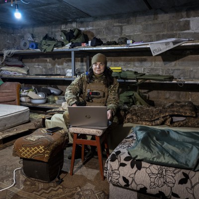 Pentagon taps SpaceX's Starlink for internet services in Ukraine.