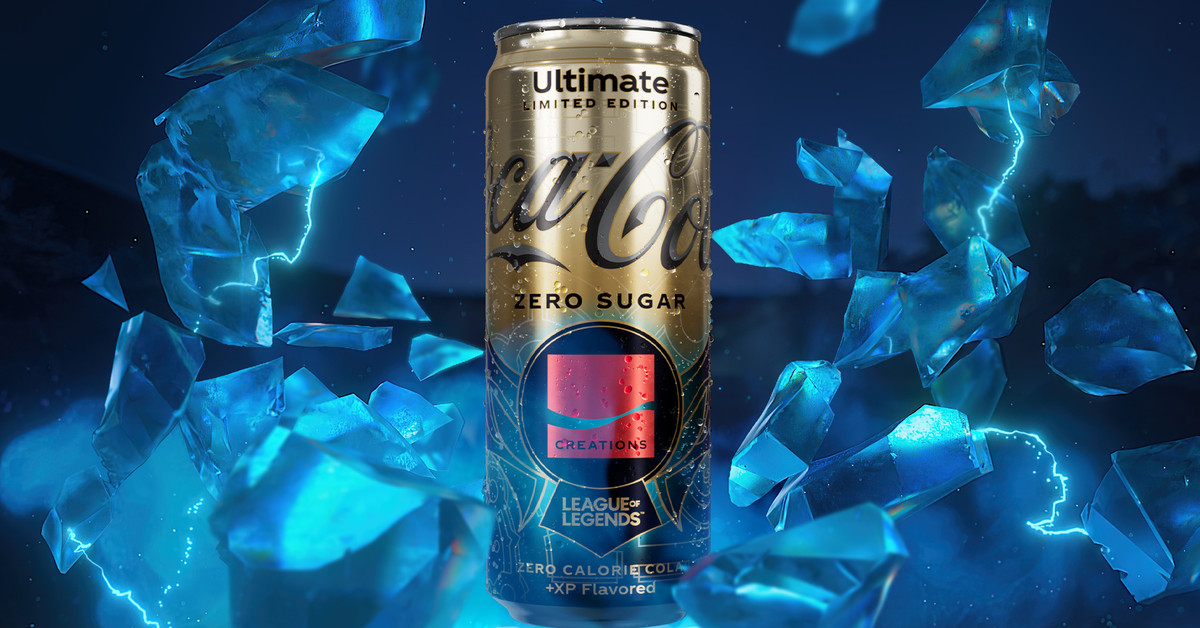 "Riot and Coke unveil new 'Level Up' flavor"