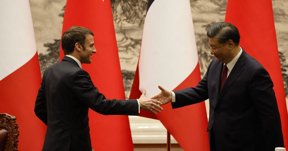 Macron's Hopes for Xi to Influence Russia on Ukraine Conflict Fall Short