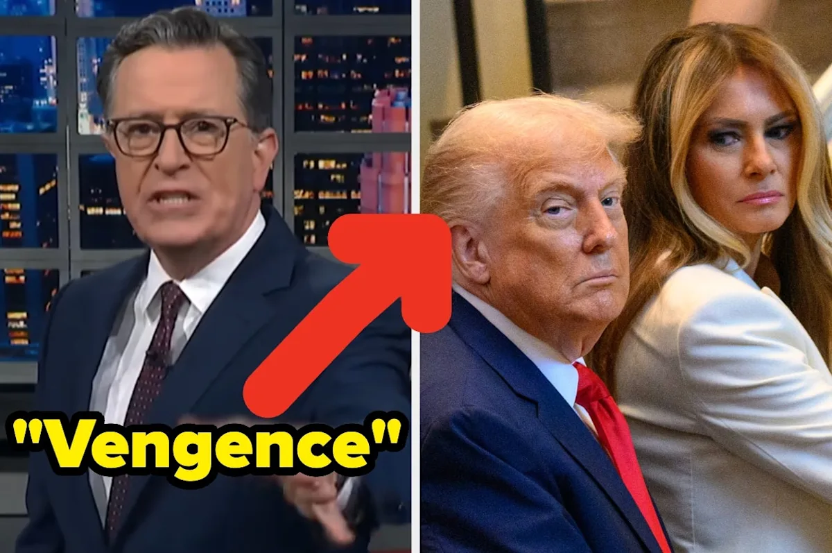 Colbert and Waltz Criticize Trump and U.N. Mishaps Amid Escalator Controversy