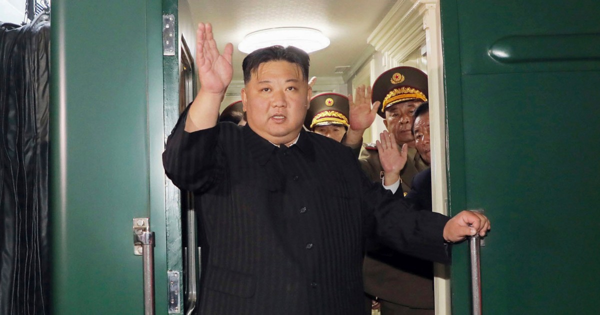 "Kim Jong Un meets Putin in Russia for arms negotiations"