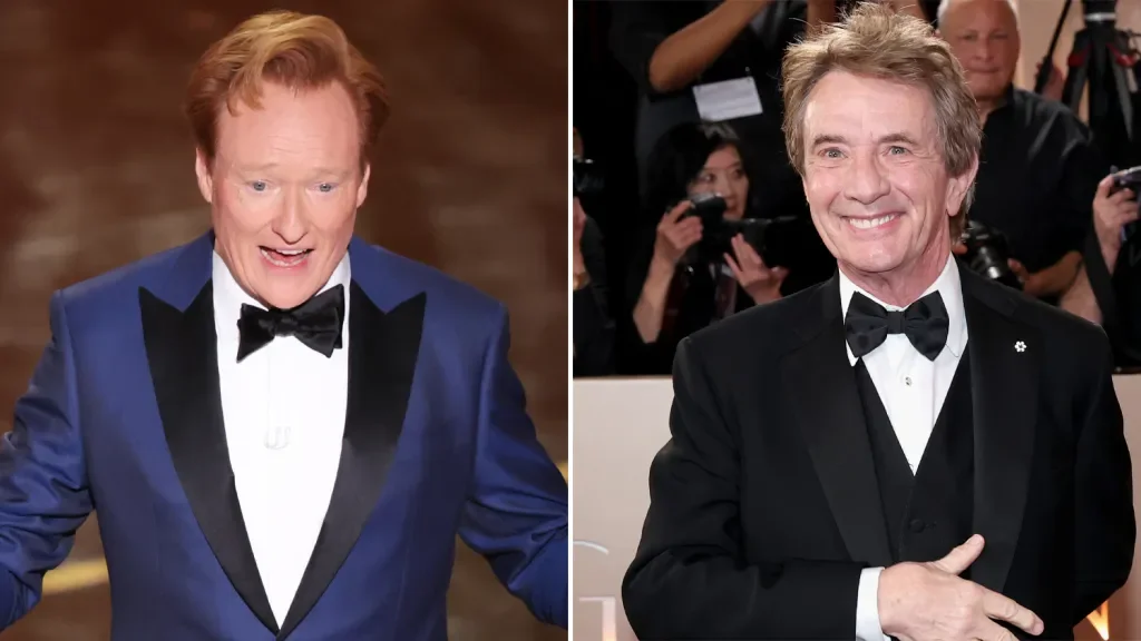 Conan O’Brien Bids Farewell to Martin Short at Oscars With Heartfelt Tribute