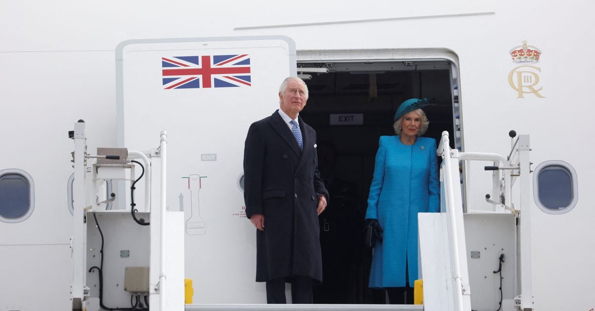 King Charles embarks on inaugural foreign tour in Germany.