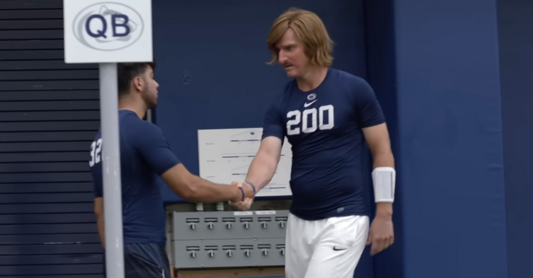 Featured image for Glen Powell's 'Chad Powers' Charms Audiences with Humor and Heart