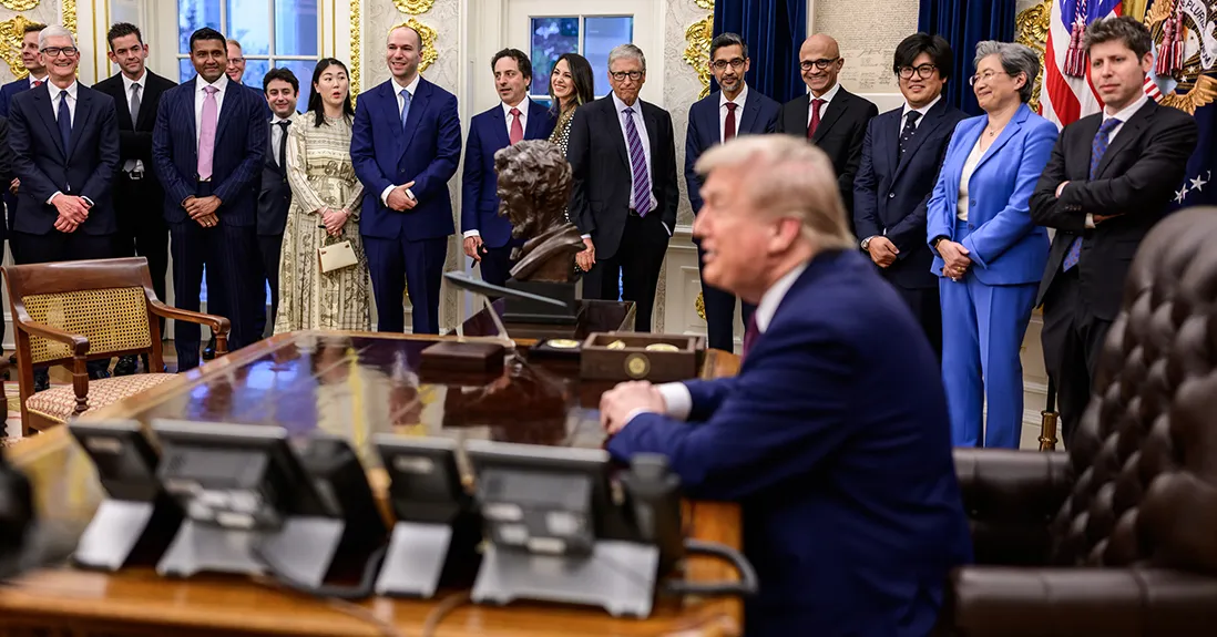 Featured image for Tech Leaders and Trump Collaborate to Boost American AI Leadership