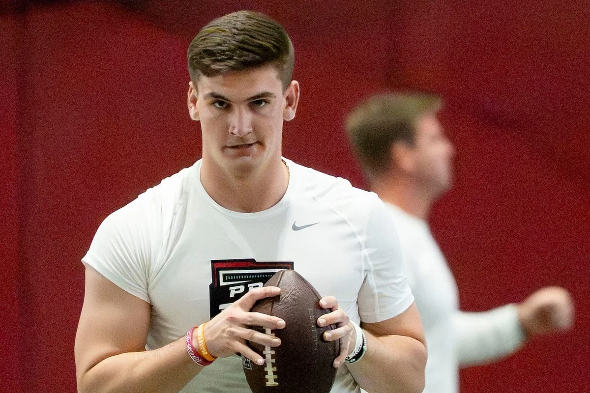 Simpson shines at Alabama pro day, but NFL draft destination remains unsettled