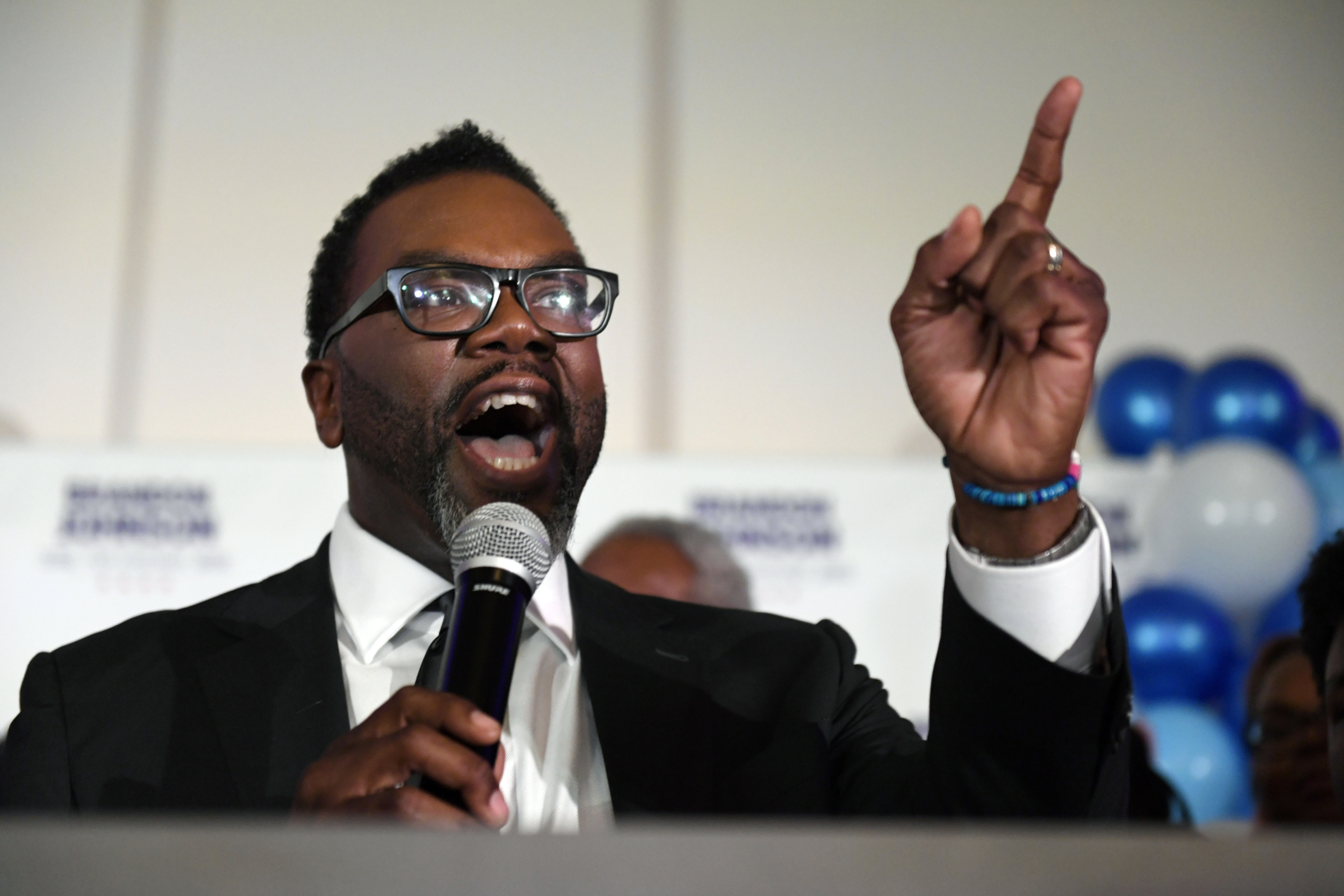 Brandon Johnson elected as Chicago's new mayor.