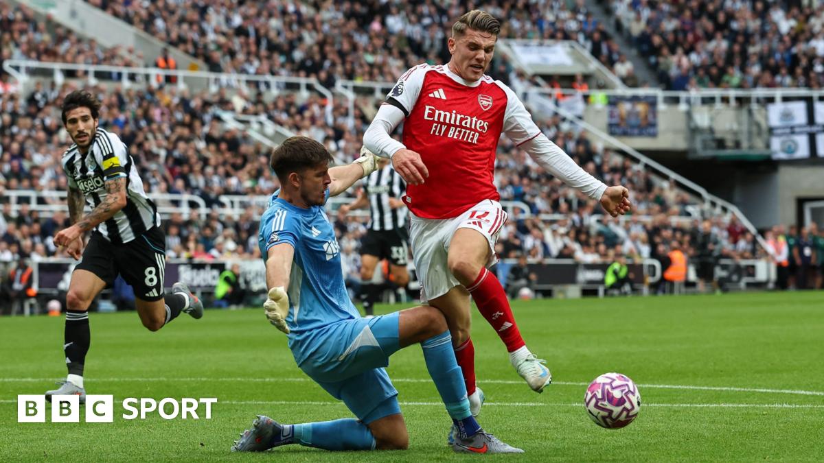 Featured image for Arsenal's Controversial Penalty Overturned at Newcastle Amid VAR Dispute