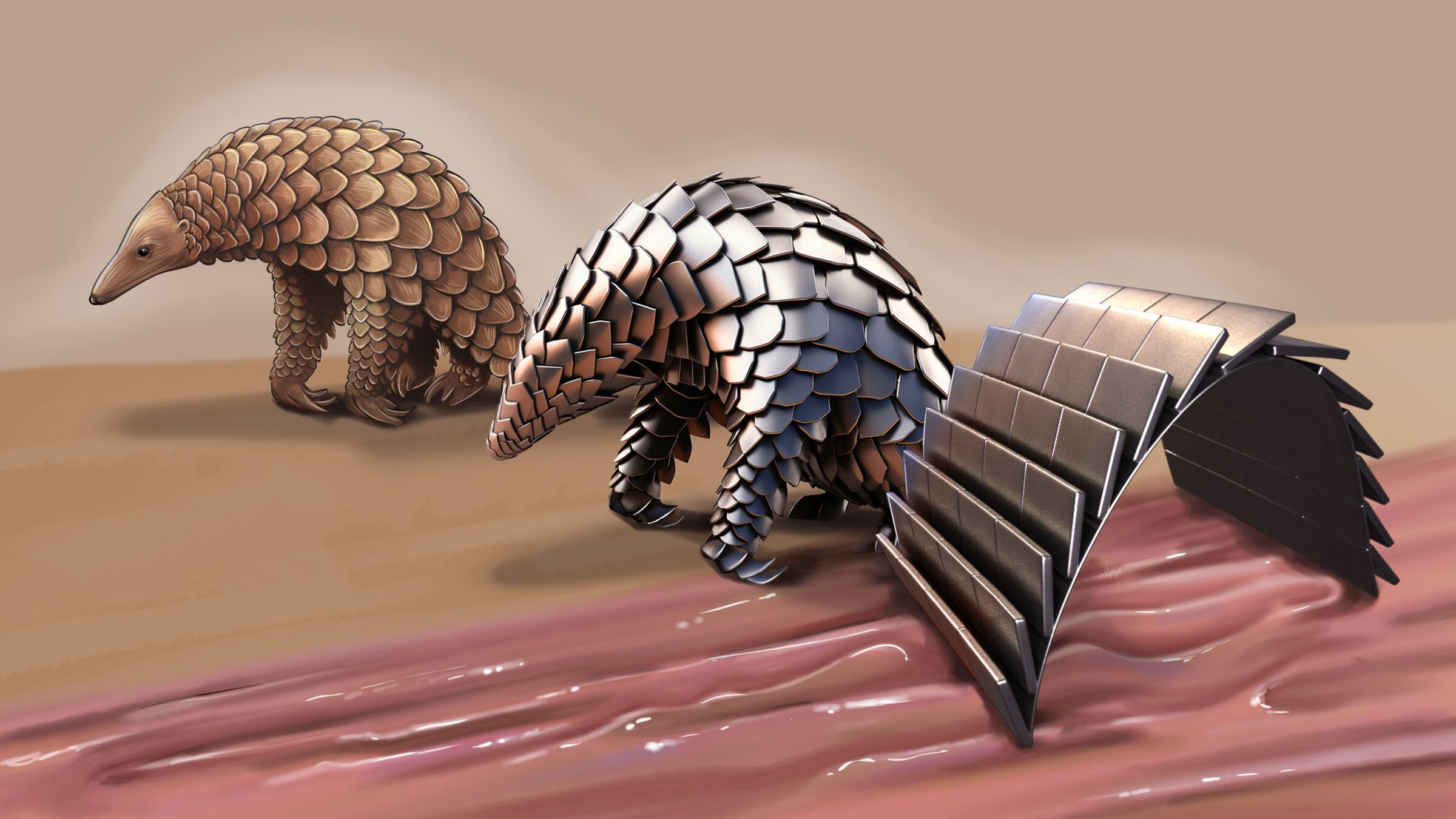 Featured image for "Revolutionary Pangolin-Inspired Medical Robot Stops Internal Bleeding and Performs Procedures"