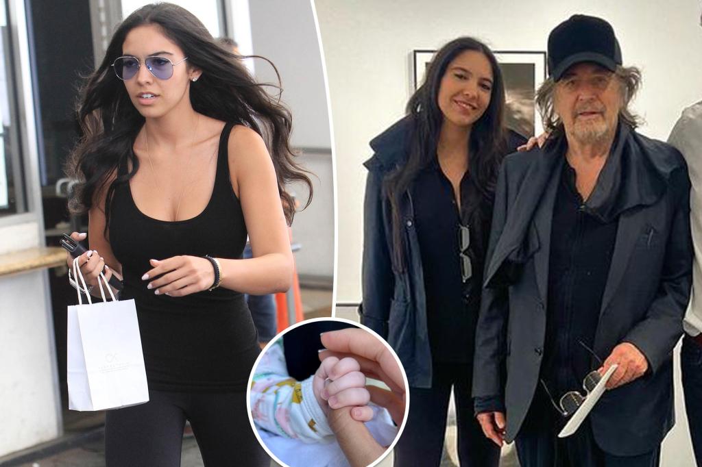 Featured image for "Noor Alfallah Reveals Life-Threatening Pregnancy Complication with Al Pacino's Son"