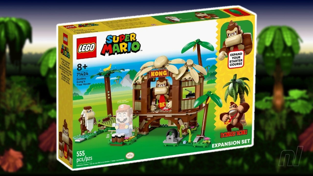 "LEGO Unveils Donkey Kong Playsets for Super Mario Fans"