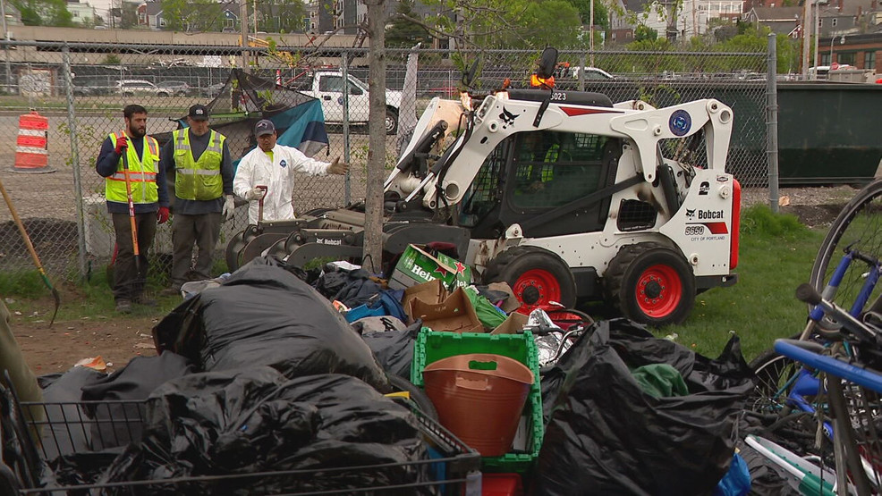 Portland takes action to clear Bayside homeless camp for safety reasons.