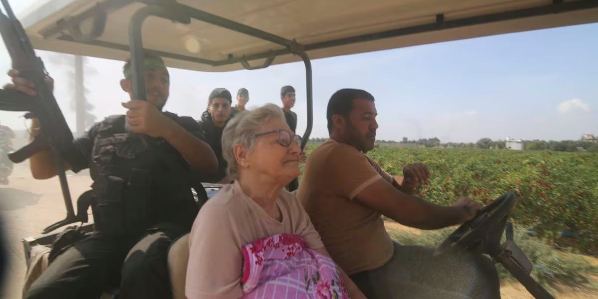 Holocaust survivor freed by Hamas reunites with family after Israeli hostage ordeal