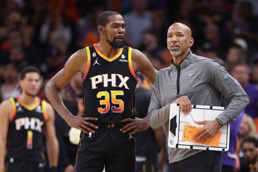 Featured image for Phoenix Suns Fire Coach Monty Williams After Playoff Elimination and Title Push Disappointment.