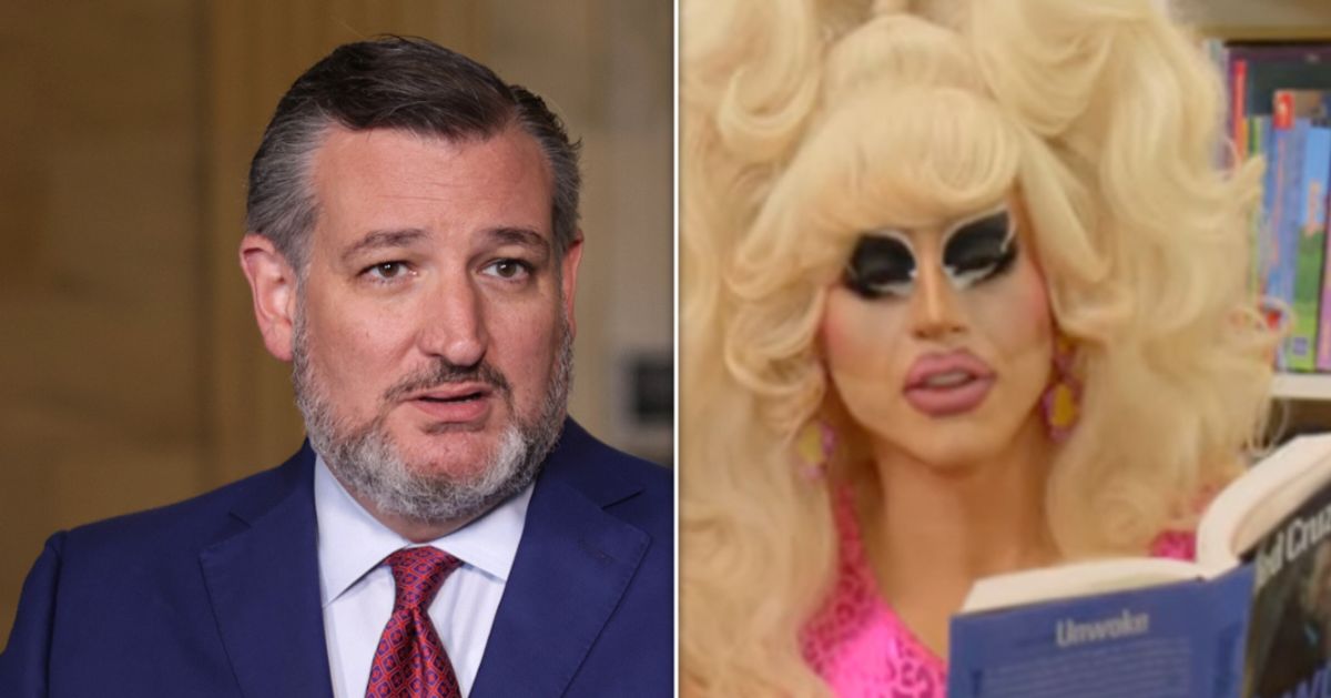 Jimmy Kimmel's Epic Drag Queen Troll of Ted Cruz's Book