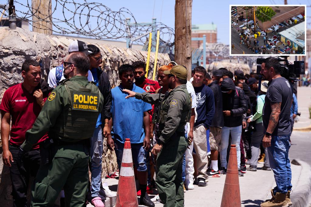 US Border Crisis: Media Gaslighting and Political Criticism Amid Record-High Migrant Numbers.