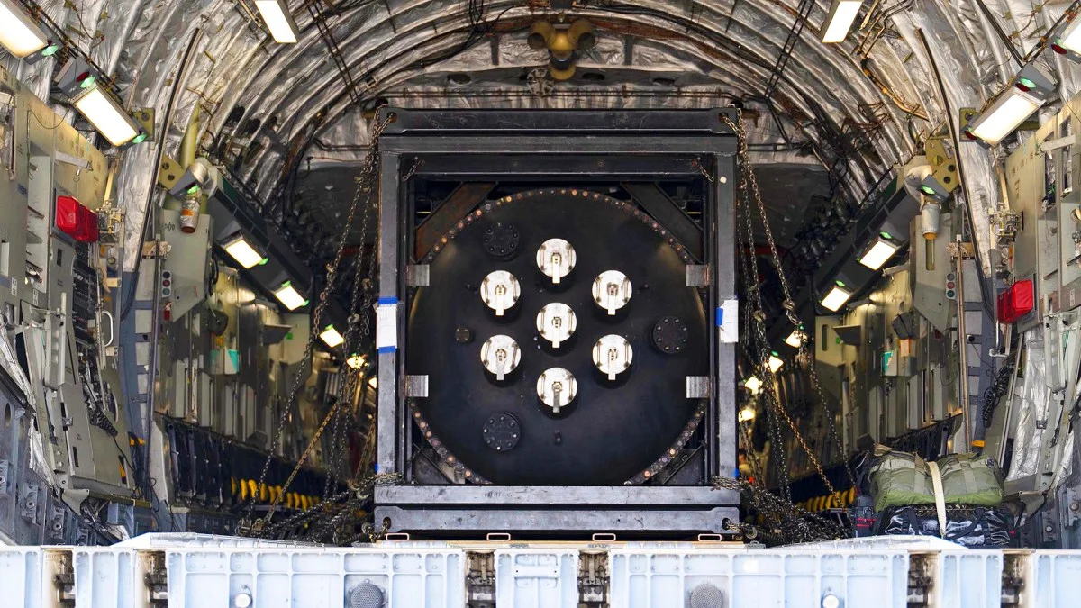 Historic C-17 Airlift Moves Micro Nuclear Reactor for Base Power