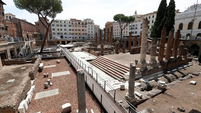 Featured image for "Rome's Historic Site of Julius Caesar's Assassination Now Open to Public"